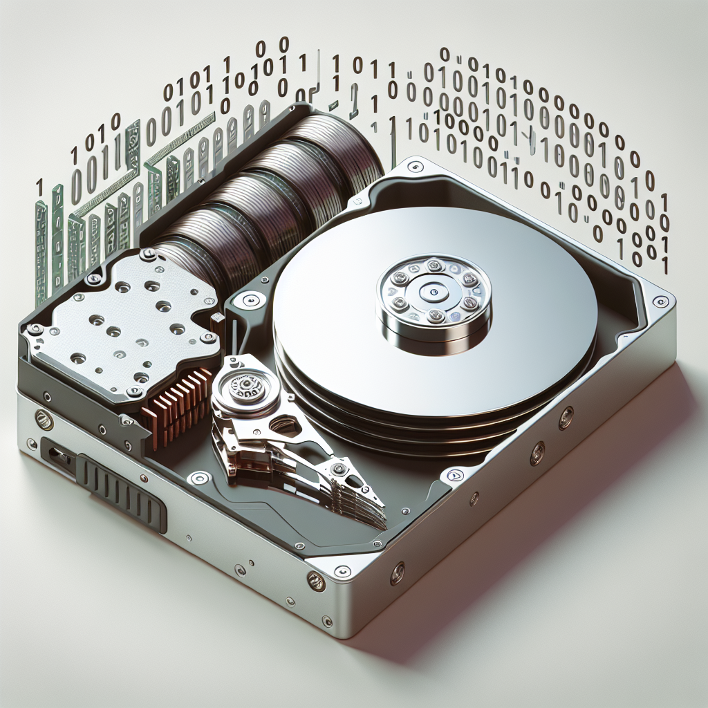 What is a hard drive and how does it store data?